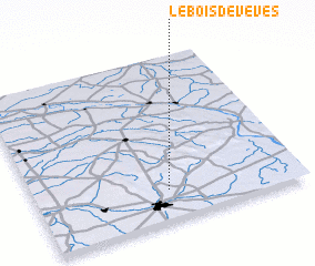 3d view of Le Bois de Vèves