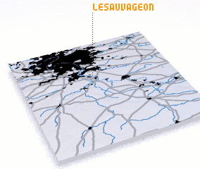 3d view of Le Sauvageon