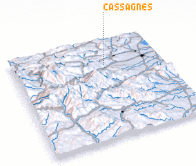 3d view of Cassagnes