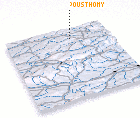 3d view of Pousthomy