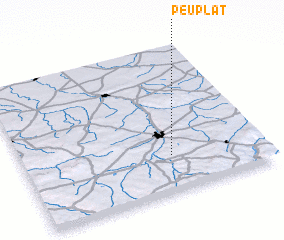 3d view of Peuplat