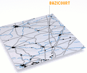 3d view of Bazicourt