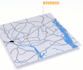 3d view of Boundou