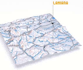 3d view of La Miana