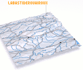3d view of Labastide-Rouairoux