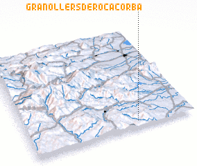 3d view of Granollers de Rocacorba