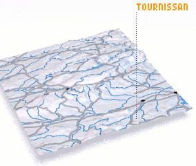 3d view of Tournissan