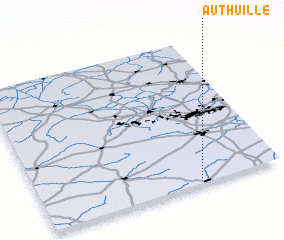 3d view of Authuille