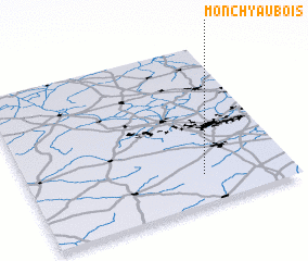 3d view of Monchy-au-Bois