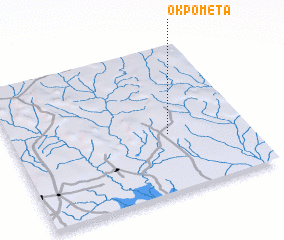 3d view of Okpomèta