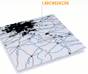 3d view of LʼArchevêché