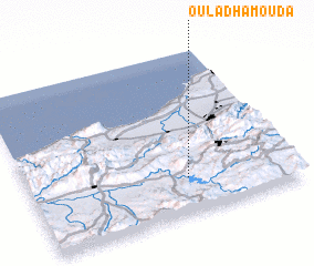 3d view of Oulad Hamouda