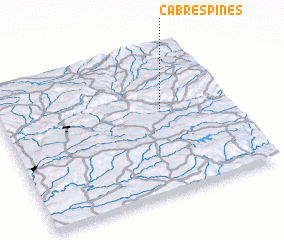 3d view of Cabrespines