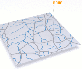 3d view of Boué