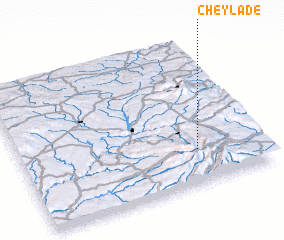 3d view of Cheylade