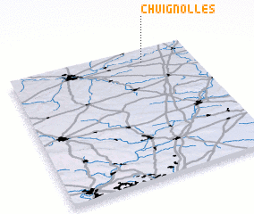 3d view of Chuignolles