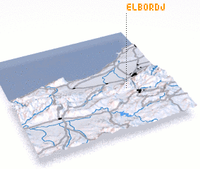 3d view of El Bordj