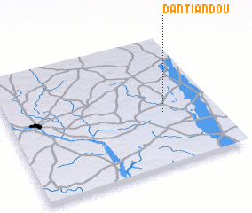 3d view of Dantiandou