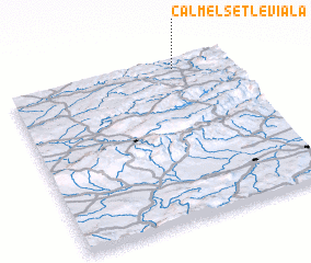 3d view of Calmels-et-le-Viala