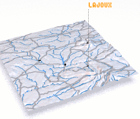 3d view of La Joux