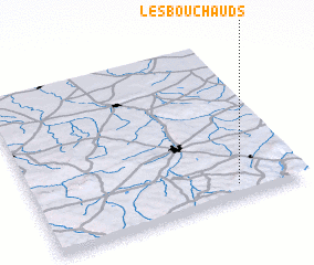 3d view of Les Bouchauds