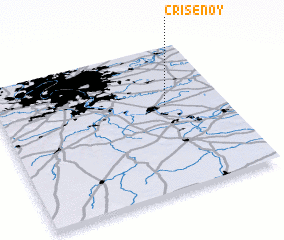 3d view of Crisenoy