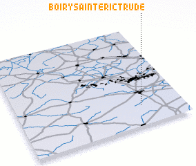 3d view of Boiry-Sainte-Rictrude