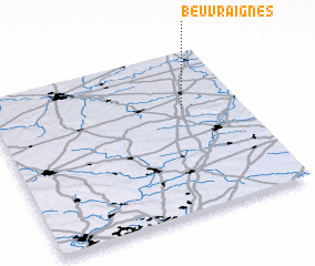 3d view of Beuvraignes