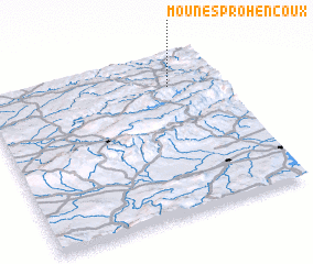 3d view of Mounes-Prohencoux
