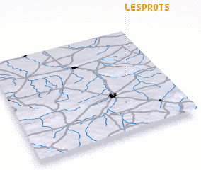 3d view of Les Prots