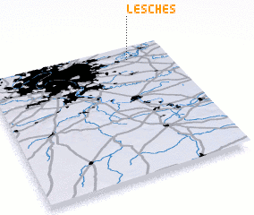 3d view of Lesches