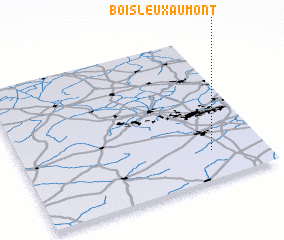 3d view of Boisleux-au-Mont