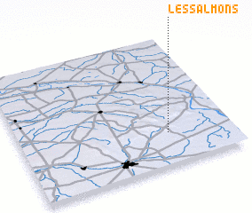 3d view of Les Salmons