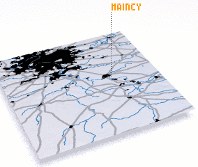 3d view of Maincy