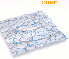 3d view of Montséret