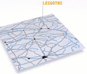 3d view of Les Goths