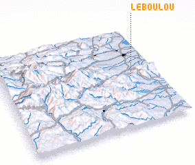 3d view of Le Boulou