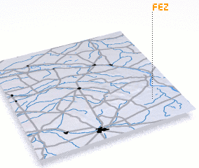 3d view of Fez