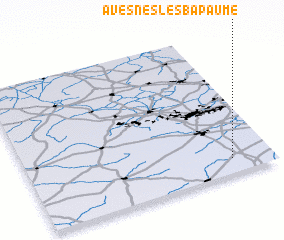3d view of Avesnes-lès-Bapaume