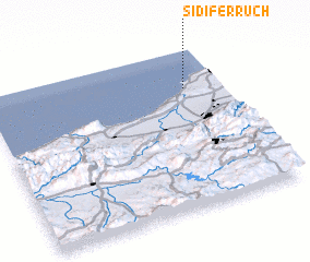 3d view of Sidi Ferruch