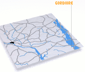 3d view of Gordioré