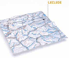 3d view of LʼÉcluse