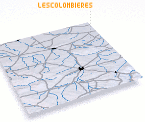 3d view of Les Colombières