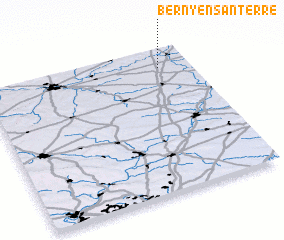 3d view of Berny-en-Santerre