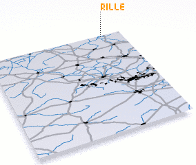 3d view of Rille