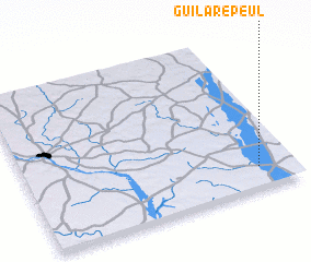 3d view of Guilaré Peul