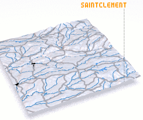 3d view of Saint-Clément