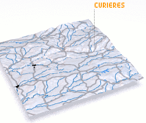 3d view of Curières