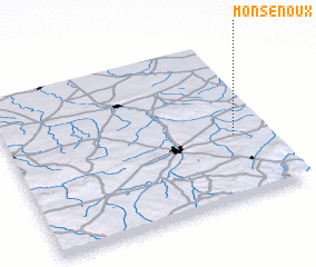 3d view of Monsenoux