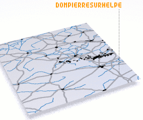 3d view of Dompierre-sur-Helpe